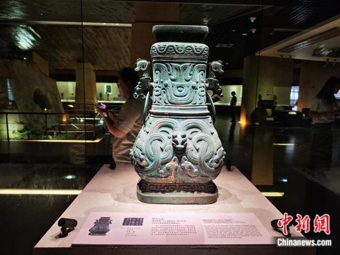 寶雞青銅器博物院展品。劉越 攝