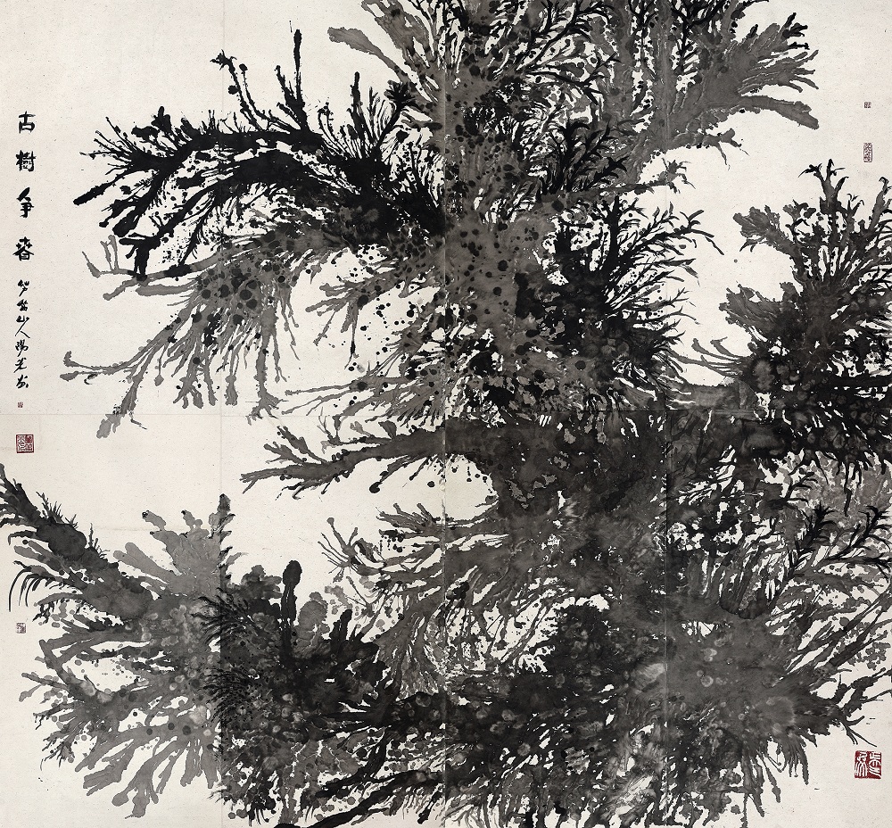 陽(yáng)光畫作《股數(shù)爭(zhēng)春》