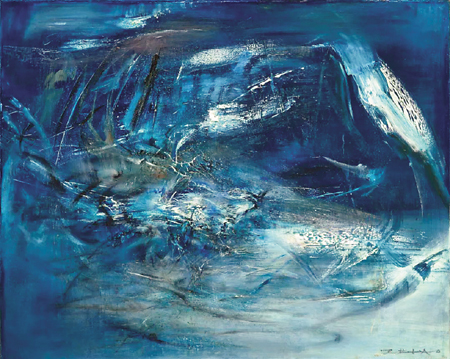 09.03.65(油畫) 趙無(wú)極