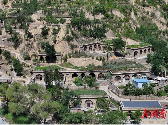 清澗縣石嘴驛鎮(zhèn)王家堡村一隅。