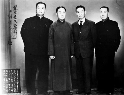 京劇“四大名旦”合影（左起：程硯秋、尚小云、梅蘭芳、荀慧生） 資料圖片