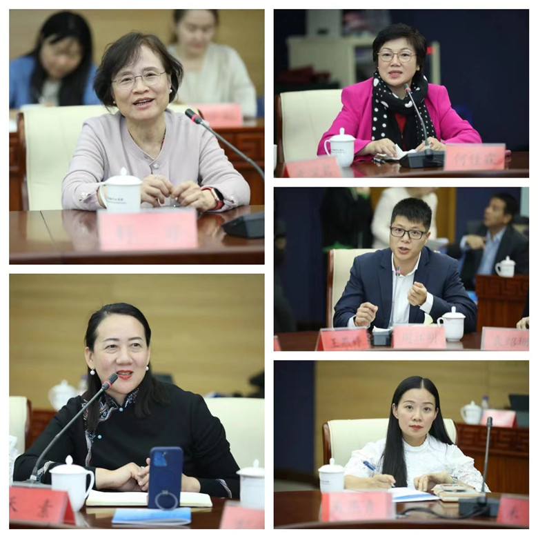 舒非、禾素、何佳霖、周江明、吳燕青發(fā)言
