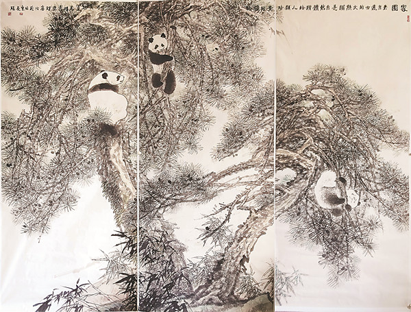 家園（中國(guó)畫 2019年） 朱理存、馬振聲 作