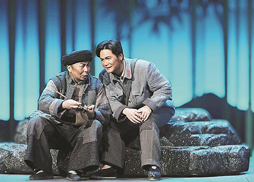 話劇《鎢金》劇照 江西省話劇團供圖