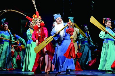 《運河謠》作為國家大劇院的首部原創(chuàng)民族歌劇，集中體現(xiàn)出文學性與音樂性的有機融合。資料圖片