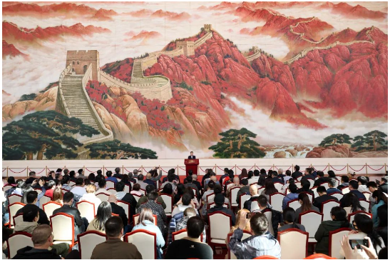 啟動儀式現(xiàn)場