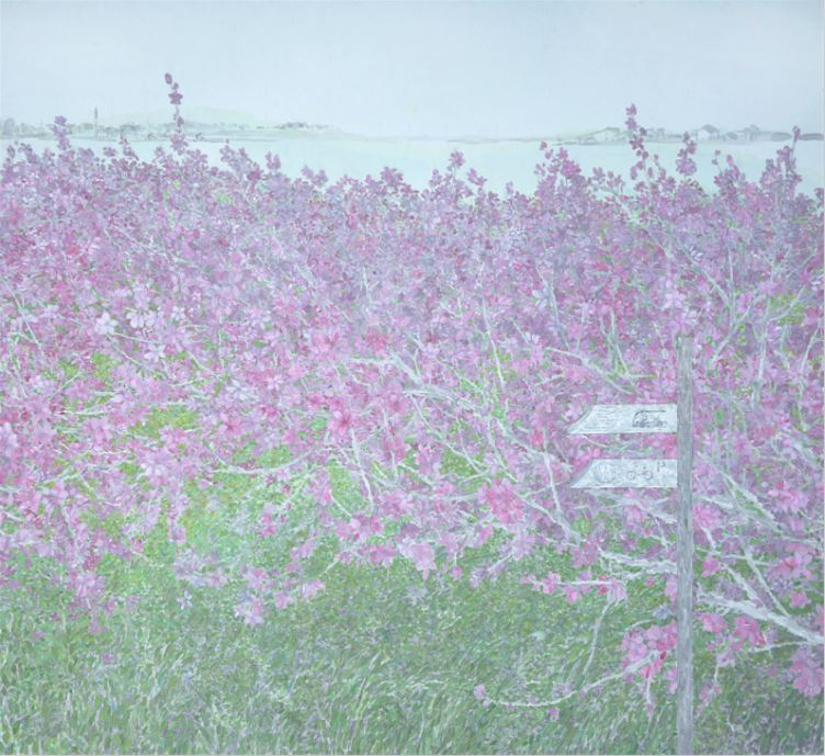 春之聲——郊野公園 225x244 2021 紙本設(shè)色