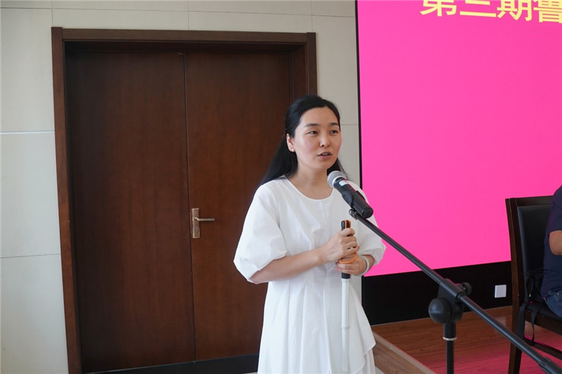 學(xué)員代表張苑發(fā)言