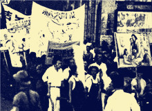 救亡歌詠隊(duì)與知識(shí)青年的革命之路　　演劇隊(duì)抵達(dá)武漢后，冼星海親自參與組建了大量歌詠隊(duì)，吸引了一大批心懷理想的知識(shí)青年。[詳細(xì)]