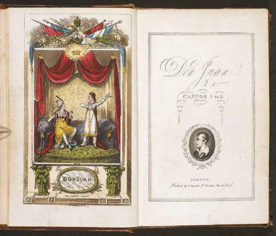 早期出版的《唐璜》中的插圖?，F(xiàn)收藏于大英圖書館